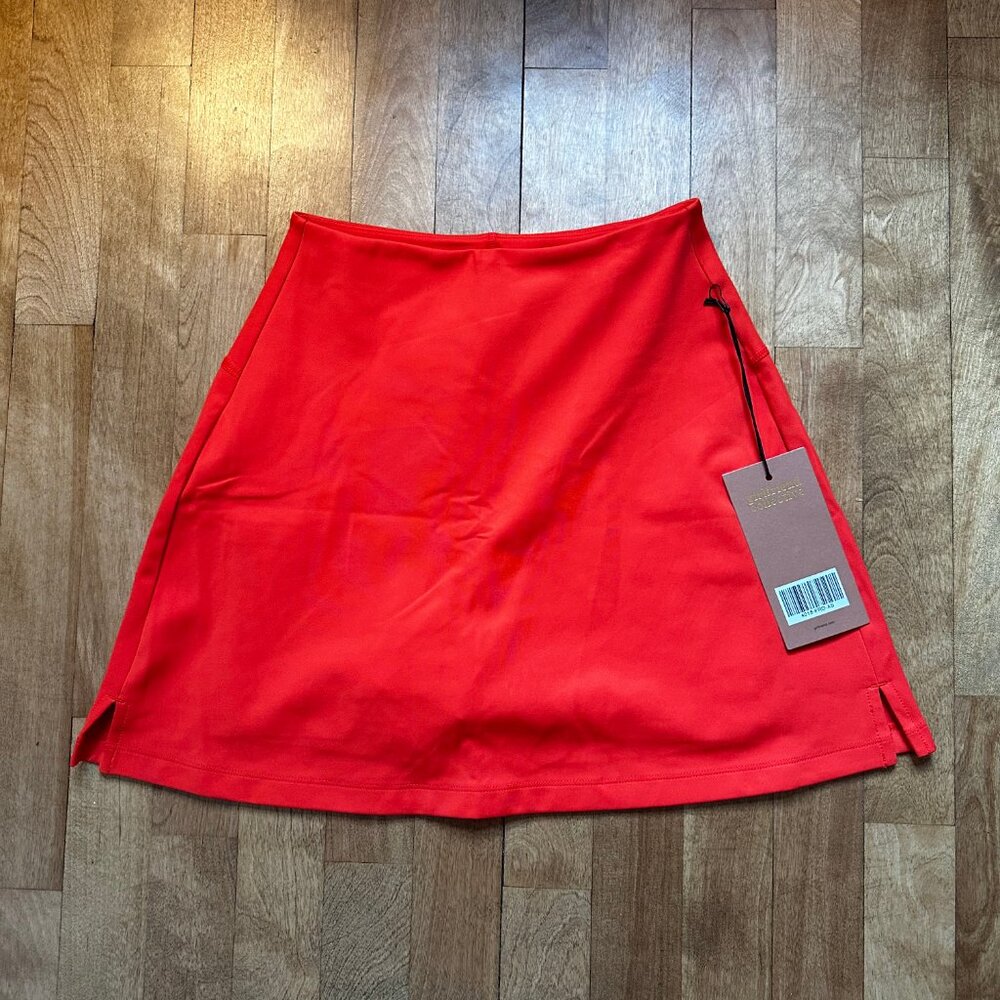 New with Tags Girlfriend Collective Sport Skort - XS Blood Orange